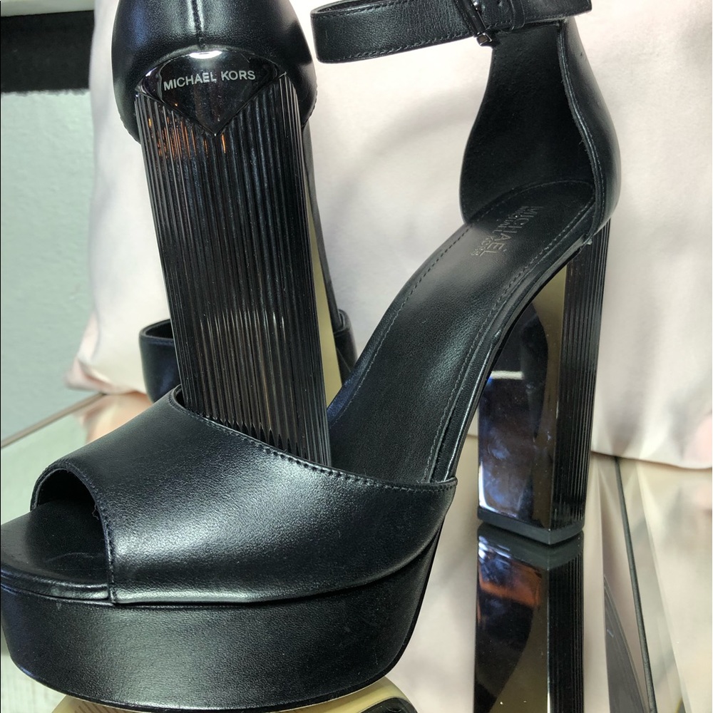 Black MK Heels